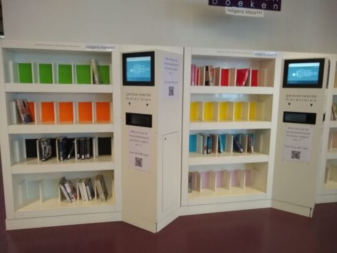 2019-04-01 00:00:00 - Bibliotheken ordenen boeken voortaan op kleur