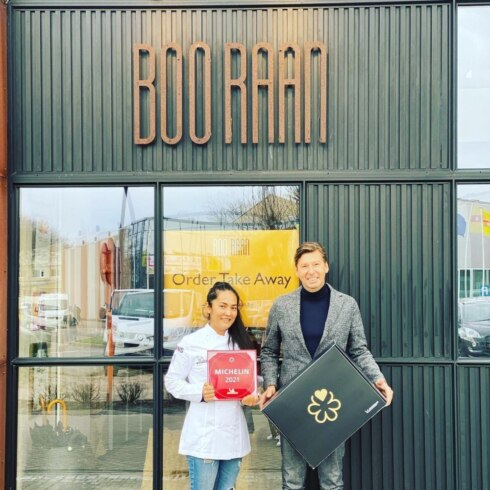 2021-01-12 00:00:00 - Boo Raan in de wolken met Michelinster