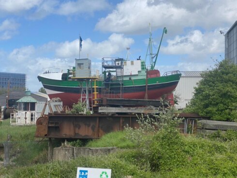 2021-05-21 00:00:00 -  Historisch vissersschip Crangon klaar voor de zee