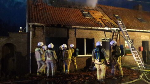 2018-12-14 00:00:00 - Brand vernielt woning in Langemark