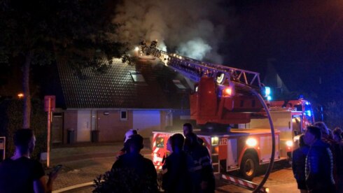 2017-09-24 00:00:00 - Grote schade bij brand in leegstaand huis