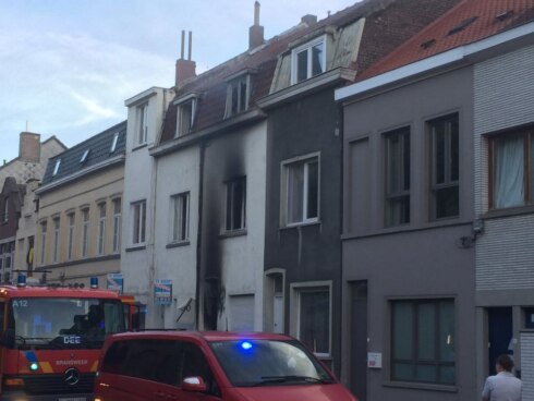 2016-07-06 00:00:00 - Uitslaande woningbrand Kortrijk