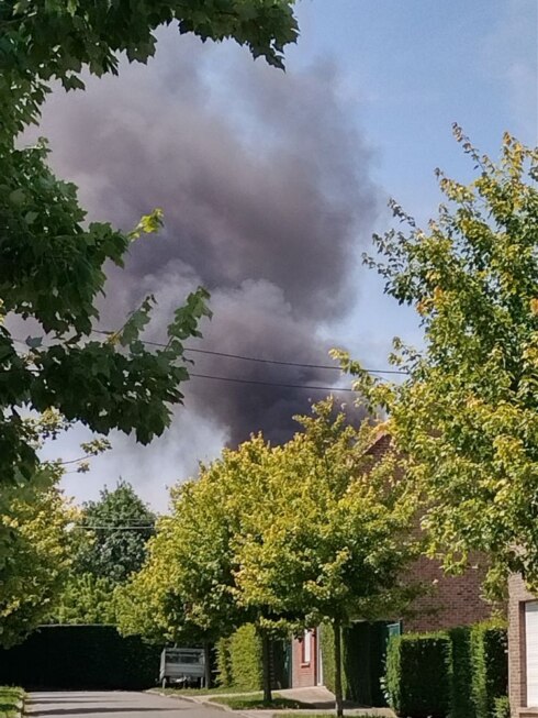 2021-07-23 00:00:00 - Afvalbrand bij Imog in Moen