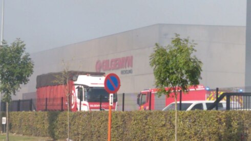 2020-09-18 00:00:00 - Brand op site recyclagebedrijf Gilgemyn
