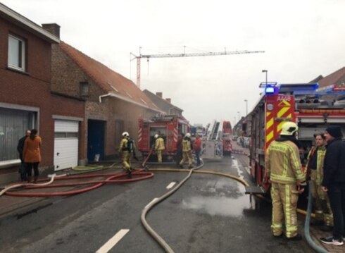2020-01-08 00:00:00 - Brand in rijwoning in Poelkapelle