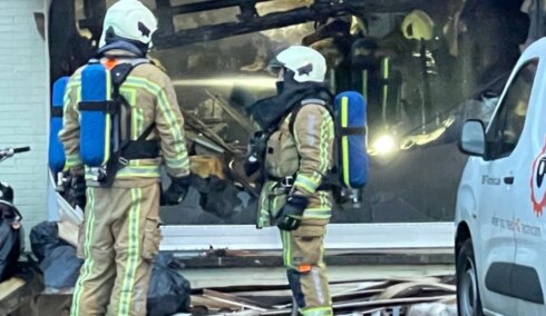 2021-01-20 00:00:00 - Brand in appartement, bewoners lopen brandwonden op