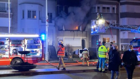 2020-12-22 00:00:00 - Brand Blankenberge: man aangehouden voor schuldig verzuim