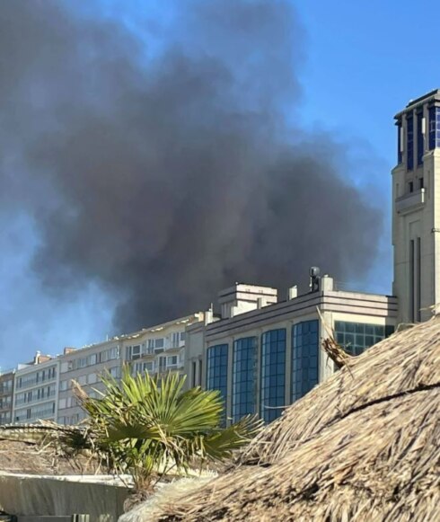 2021-09-08 00:00:00 - Zware appartementsbrand in centrum Blankenberge, bewoners ontkomen