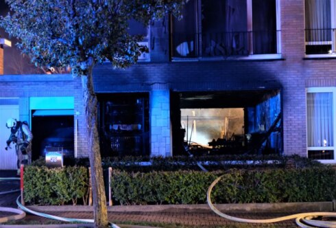 2021-11-07 00:00:00 - Woning volledig afgebrand in De Panne