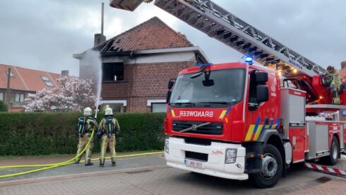 2019-03-26 00:00:00 - Woning onbewoonbaar na brand in Heist