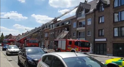 2020-07-12 00:00:00 - Persoon geëvacueerd bij uitslaande woningbrand in Ieper