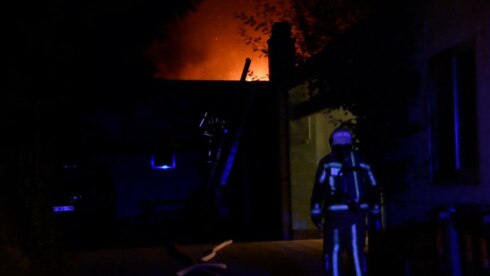2022-09-02 00:00:00 - Brand in oude brandweerkazerne Kortrijk: bewoners geëvacueerd