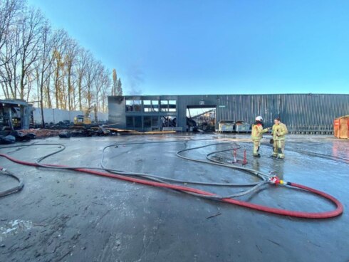2019-11-08 00:00:00 - Zware uitslaande brand in Pittem