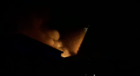 2019-03-27 00:00:00 - Zware brand op tuinbouwbedrijf in Poperinge