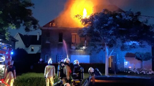 2020-08-05 00:00:00 - Huis volledig uitgebrand in Brugge