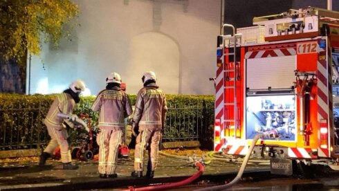 2019-11-27 00:00:00 - Rookmelder wekt familie in brandend huis Zedelgem