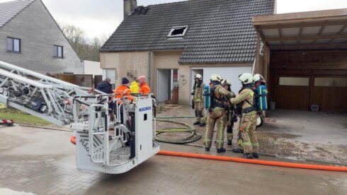 2023-01-26 00:00:00 - Villa onbewoonbaar na brand in Varsenare