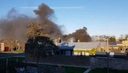 2020-11-18 00:00:00 - Brand in woning in Zedelgem