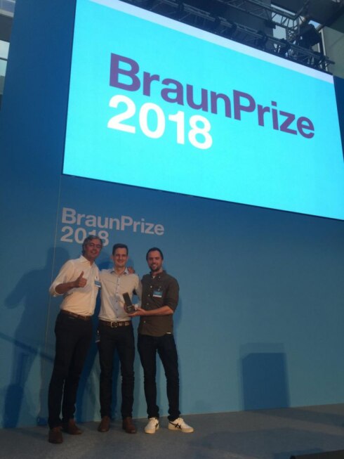 2018-09-13 00:00:00 - Creax wint prestigieuze Braunprize