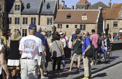 2023-08-25 00:00:00 - Meer buitenlandse toeristen bezoeken Brugge