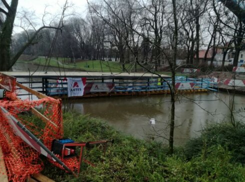 2018-01-10 00:00:00 - Nieuwe bruggen voor fietsers en voetgangers in Brugge