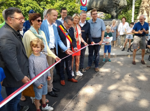 2019-06-22 00:00:00 - Canadabrug in Brugge officieel ingehuldigd