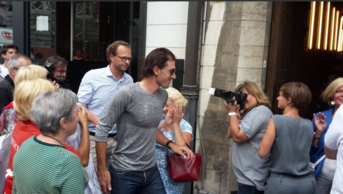 2016-08-19 00:00:00 - Cancellara gehuldigd in Kortrijk