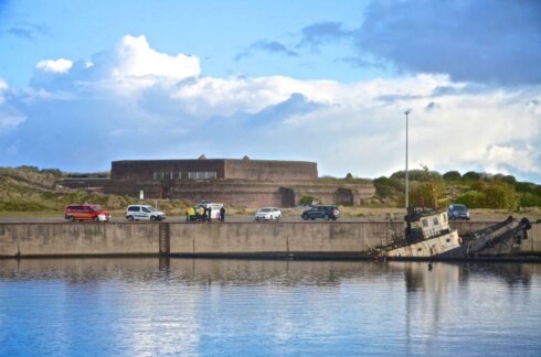 2017-04-27 00:00:00 - Olievervuiling door zinkend schip