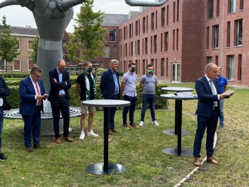 2020-06-16 00:00:00 - Cercle Brugge toont hart voor Brugse zorgsector