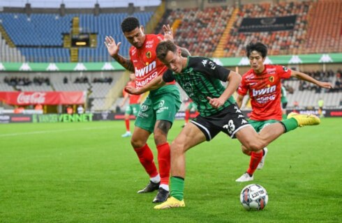2022-09-18 00:00:00 - Cercle geeft dubbele voorsprong weg tegen Oostende, STVV gaat eenvoudig voorbij Essevee