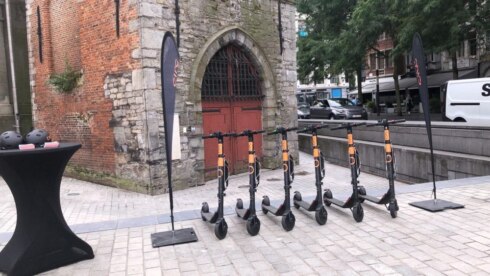 2019-10-08 00:00:00 - Proefproject met deelsteps in Kortrijk succesvol