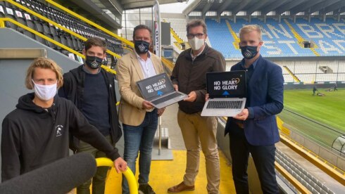 2020-08-31 00:00:00 - Club Brugge schenkt 40 laptops na verkoop mondmaskers