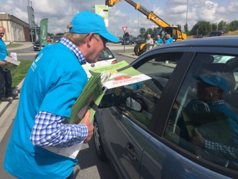 2016-07-06 00:00:00 - Boeren voeren actie voor eerlijke prijzen