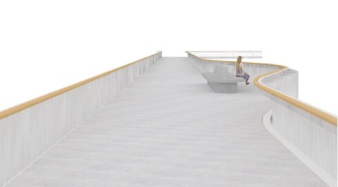 2021-01-29 00:00:00 - Waregem verspreidt conceptbeeld van Regenboogbrug
