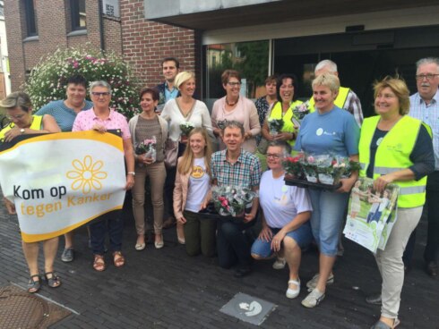 2016-09-18 00:00:00 - Frank Deboosere verkoopt plantjes in Ingelmunster