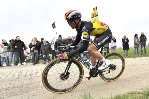 2019-04-14 00:00:00 - Yves Lampaert derde in Parijs-Roubaix