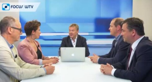 2018-10-14 00:00:00 - Debat Roeselare: Declercq, Bouckenooghe, Hostekint en De Reuse