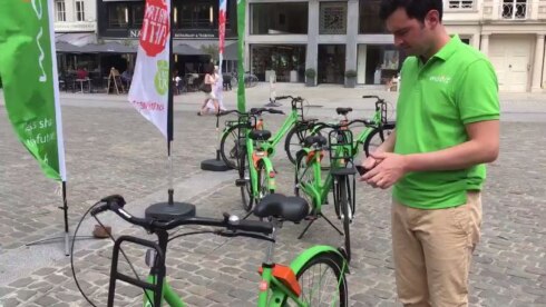 2017-09-15 00:00:00 - Slimme deelfietsen zijn succes