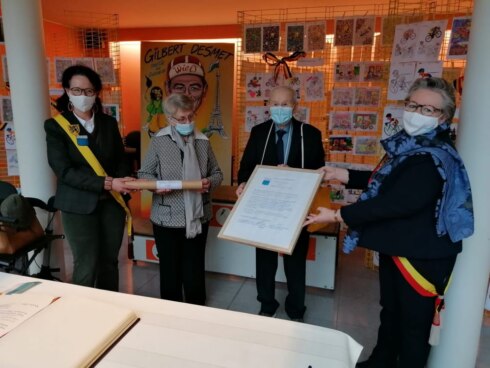 2021-02-03 00:00:00 - Jarige Gilbert Desmet is ereburger van Lichtervelde