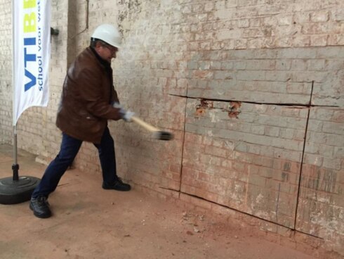 2020-02-03 00:00:00 - Werken nieuwbouw VTI Brugge van start