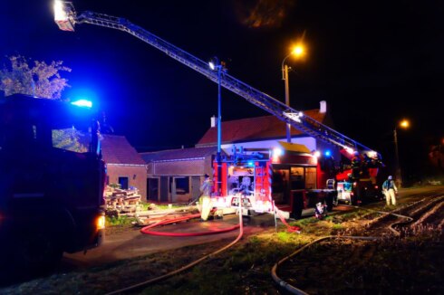 2017-10-07 00:00:00 - Woning onbewoonbaar door brand in Koekelare