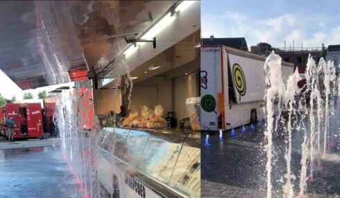 2021-07-08 00:00:00 - Marktkramers krijgen opnieuw een koude fonteindouche