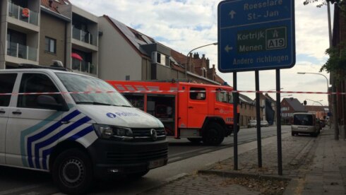 2018-07-13 00:00:00 - Lekkende fosforbom in Ieper, evacuatie en perimeter ingesteld