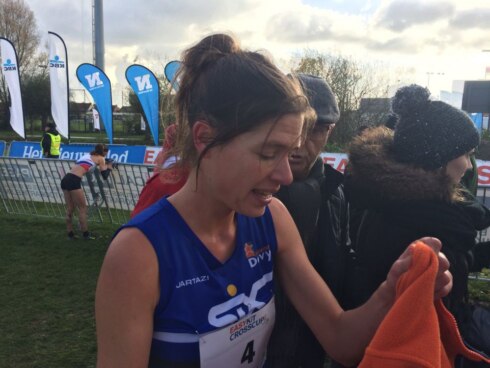 2017-11-26 00:00:00 - Hanna Vandenbussche 3de in CrossCup Roeselare
