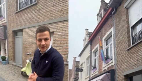 2023-07-06 00:00:00 - Klacht nadat Dries Van Langenhove pridevlag 'een pedofielenvlag' noemt in Brugge