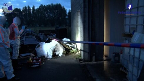 2022-10-27 00:00:00 - Steeds meer drugslabo's en drugsafval bij ons: "Meld zaken meteen"