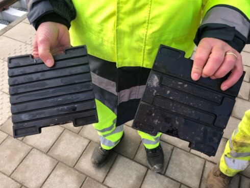 2018-02-17 00:00:00 - Primeur voor provincie: 'railpads' dempen geluid