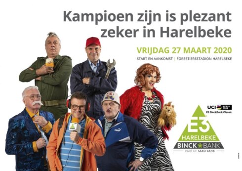 2020-02-25 00:00:00 - VRT kan niet lachen met nieuwe E3-affiche