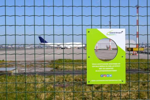 2022-03-28 00:00:00 - Luchthaven Oostende-Brugge biedt spotters een beter zicht op vliegtuigen
