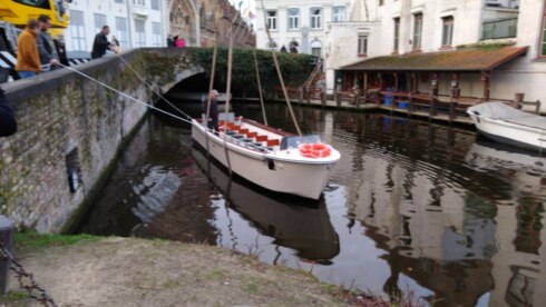 2020-01-15 00:00:00 - Eerste elektrische toeristenboot in Brugge